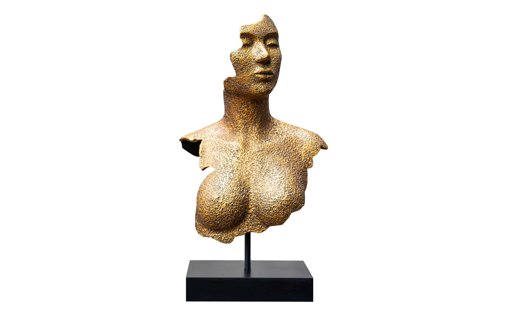 Sculptuur Guilia Gold vrouwenlichaam in goud kleur