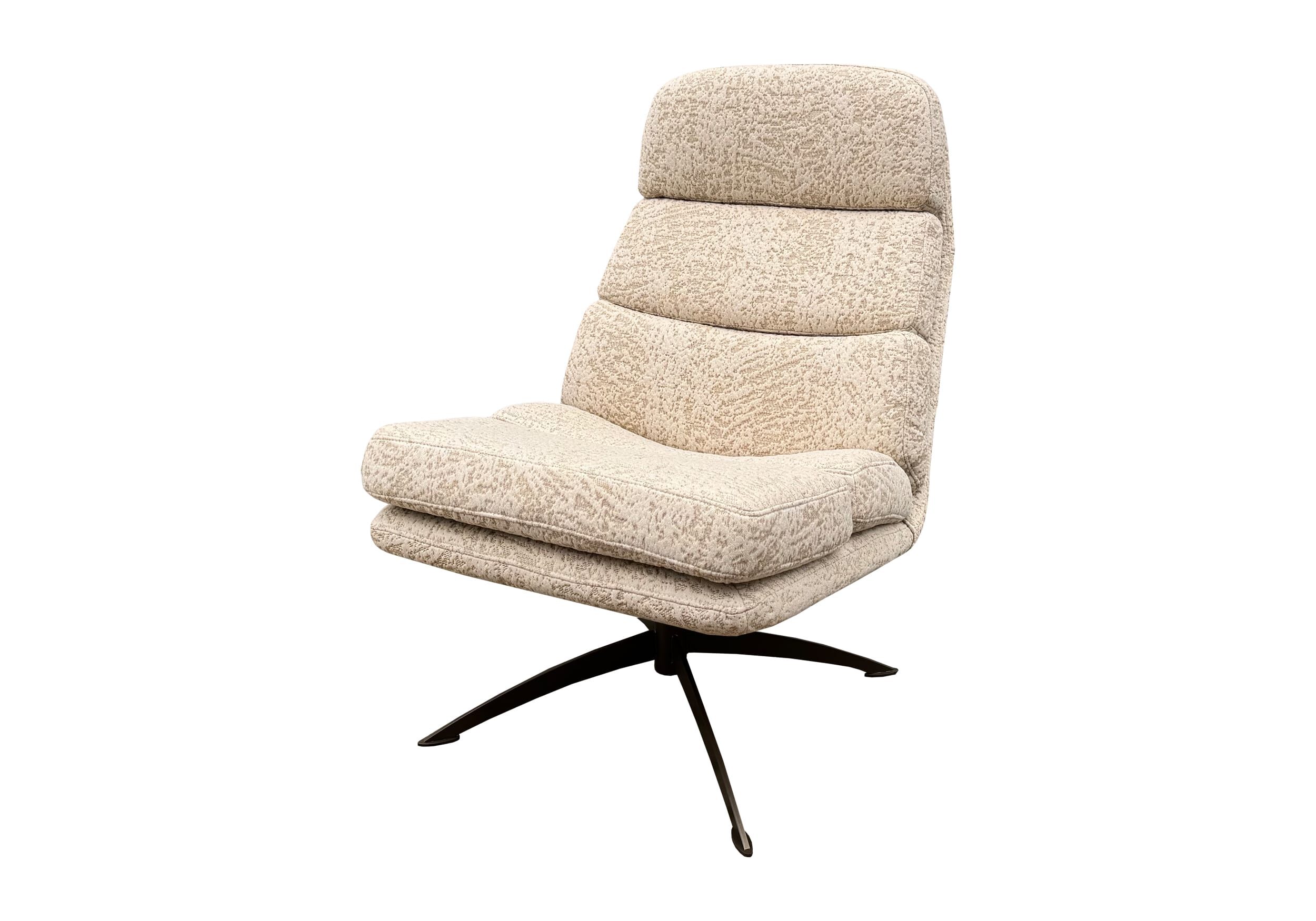 Comfortabele draaifauteuil Sven Beige